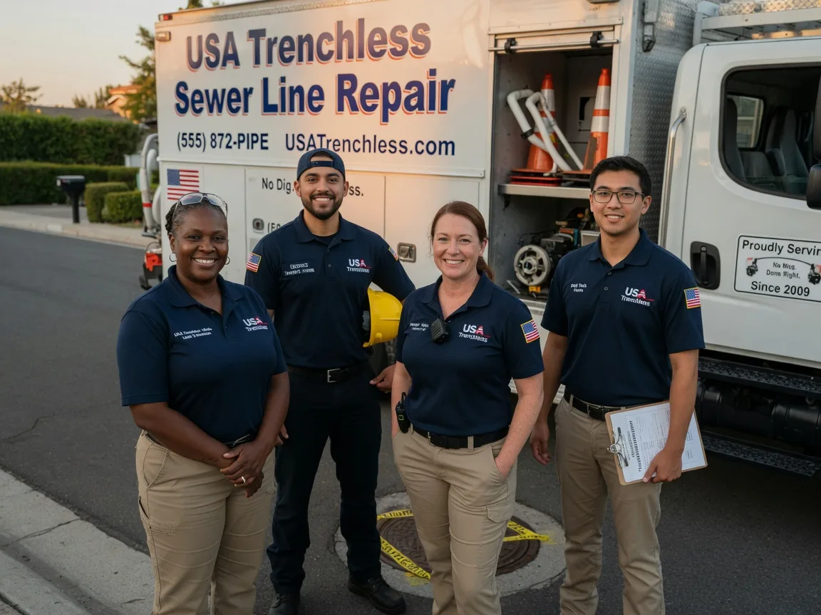 Sewer Line Repair company in Hydes, MD